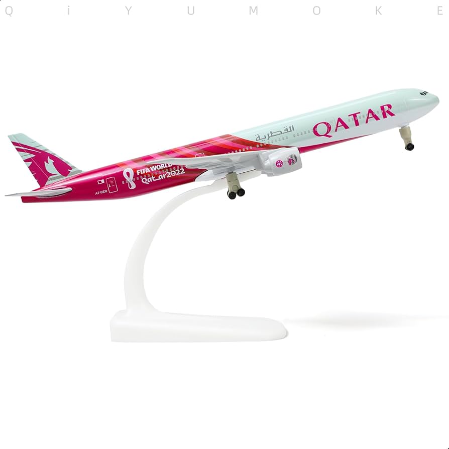 カタール航空 Boeing 777-300ER（1/200スケール）W杯モデル ScaleModelStore.com :: PPC 1:200 - 222918 - Qatar Airways